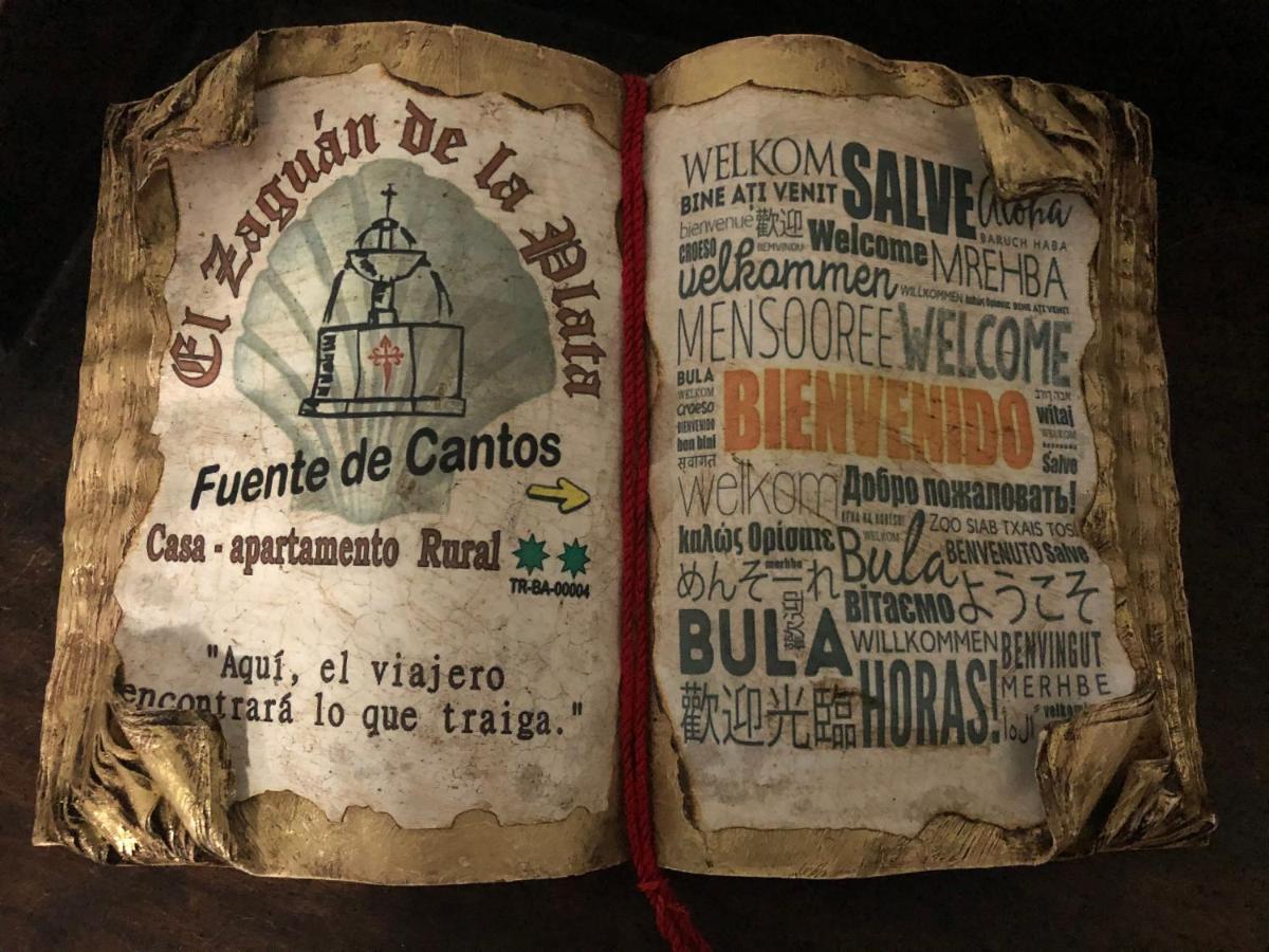 El Zaguán de la Plata Fuente de Cantos Exterior foto